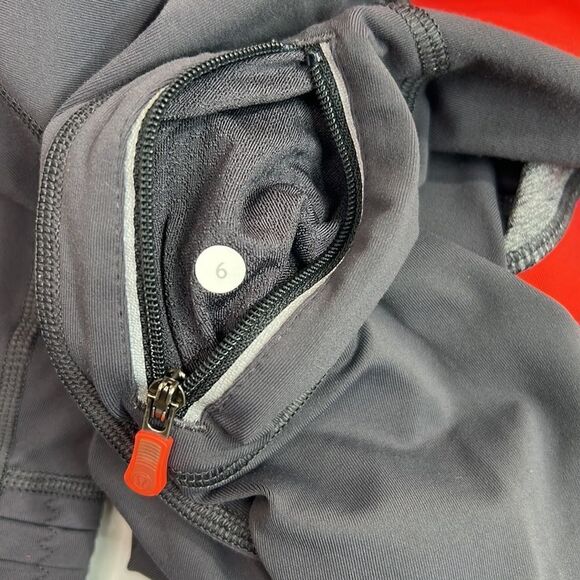 Lululemon Run Fast Crop Leggings Tight 6 - Picture 8 of 9